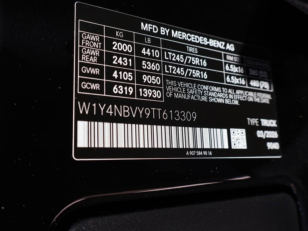 New 2026 Mercedes-Benz Sprinter 144 Cargo image 44