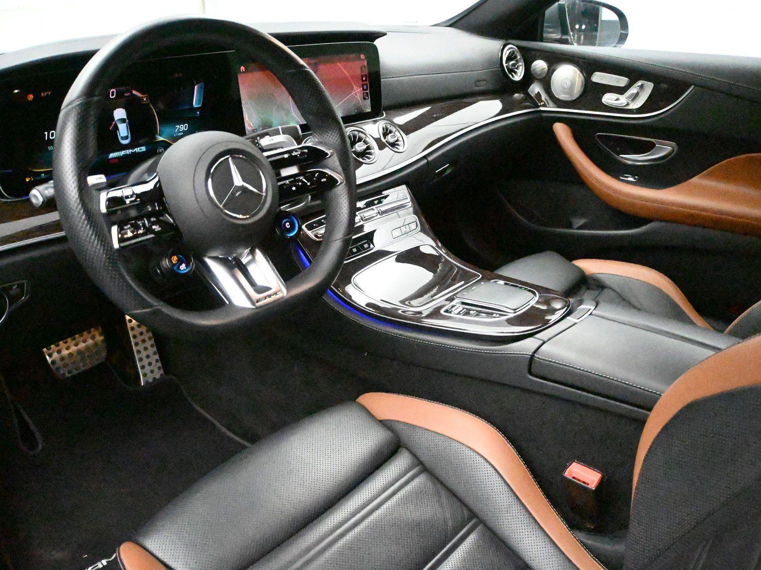 Used 2022 Mercedes-Benz E 53 AMG 4MATIC Coupe w/ Driver Assistance Package image 2