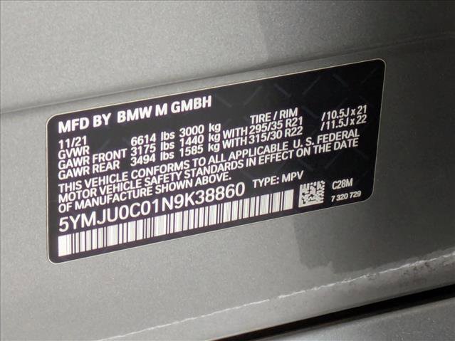 Used 2022 BMW X5 M w/ Competition Package image 27