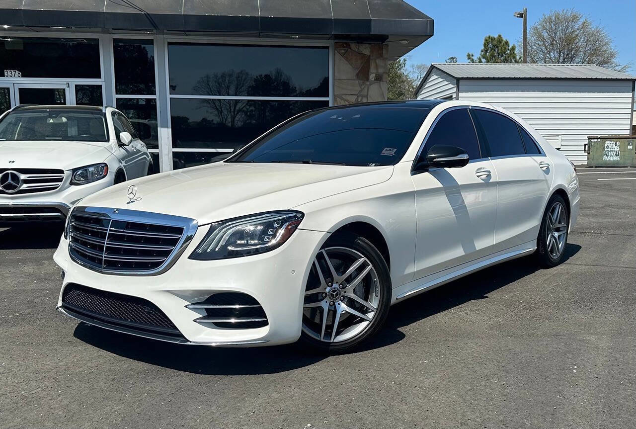 Used 2020 Mercedes-Benz S 450 Sedan w/ AMG Line Exterior image 1