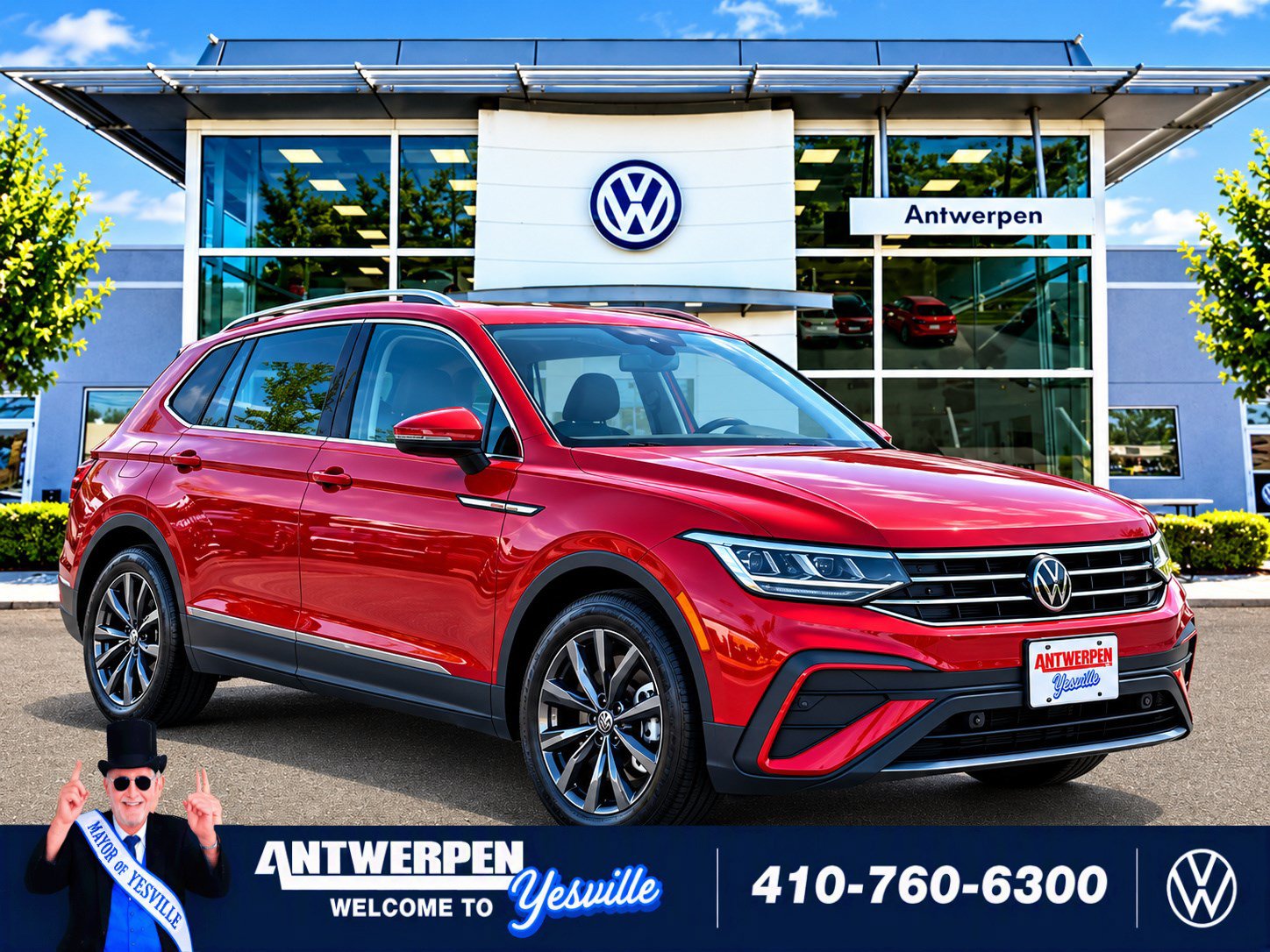 Used 2023 Volkswagen Tiguan SE FWD image 1