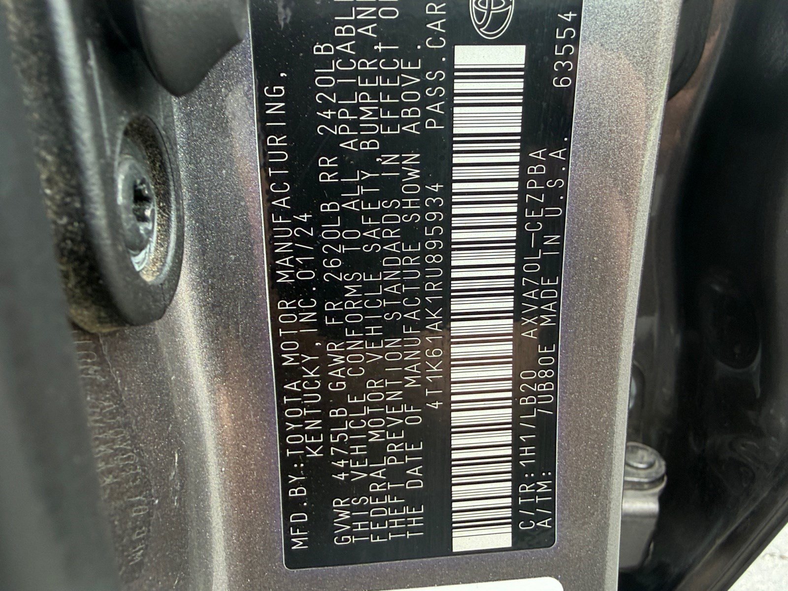 Used 2024 Toyota Camry XSE FWD image 31