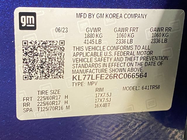 Certified 2024 Chevrolet Trax LS w/ LS Convenience Package FWD image 32