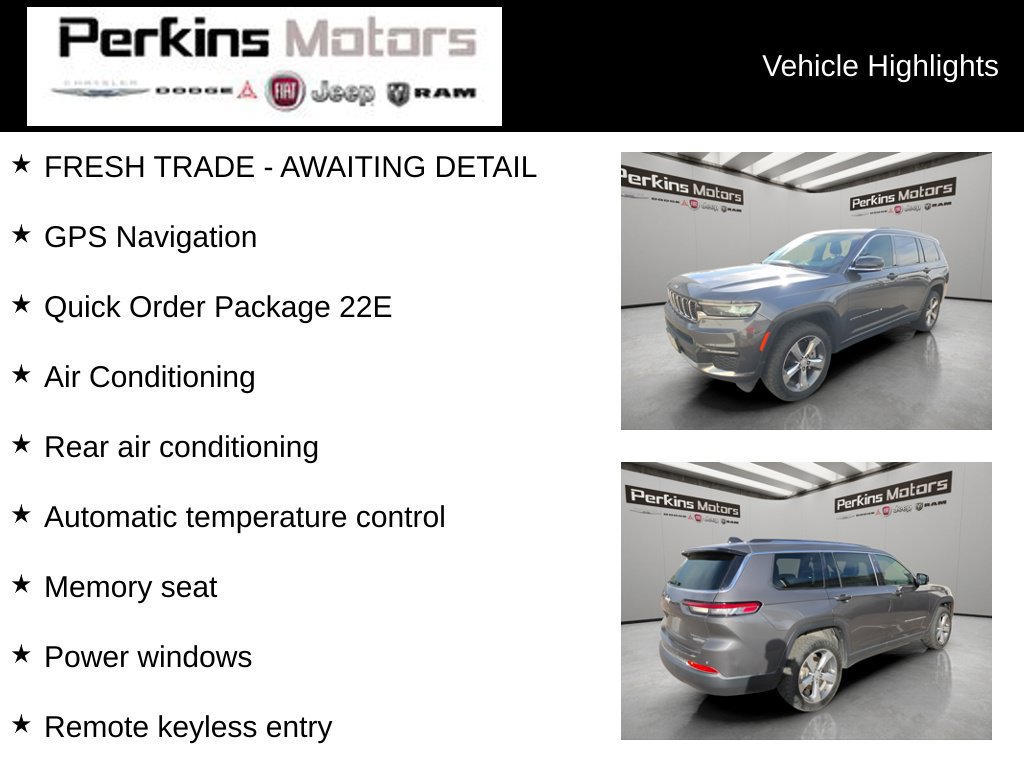 Used 2021 Jeep Grand Cherokee L Limited AWD/4WD image 6