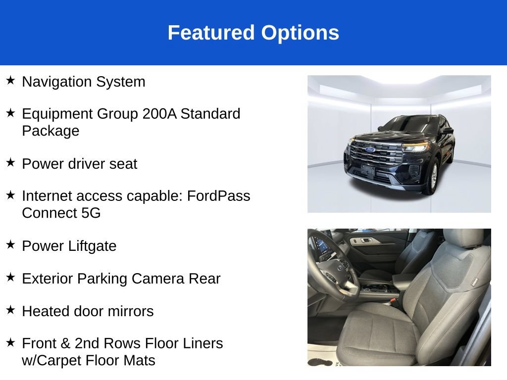 Used 2025 Ford Explorer Active AWD/4WD image 3