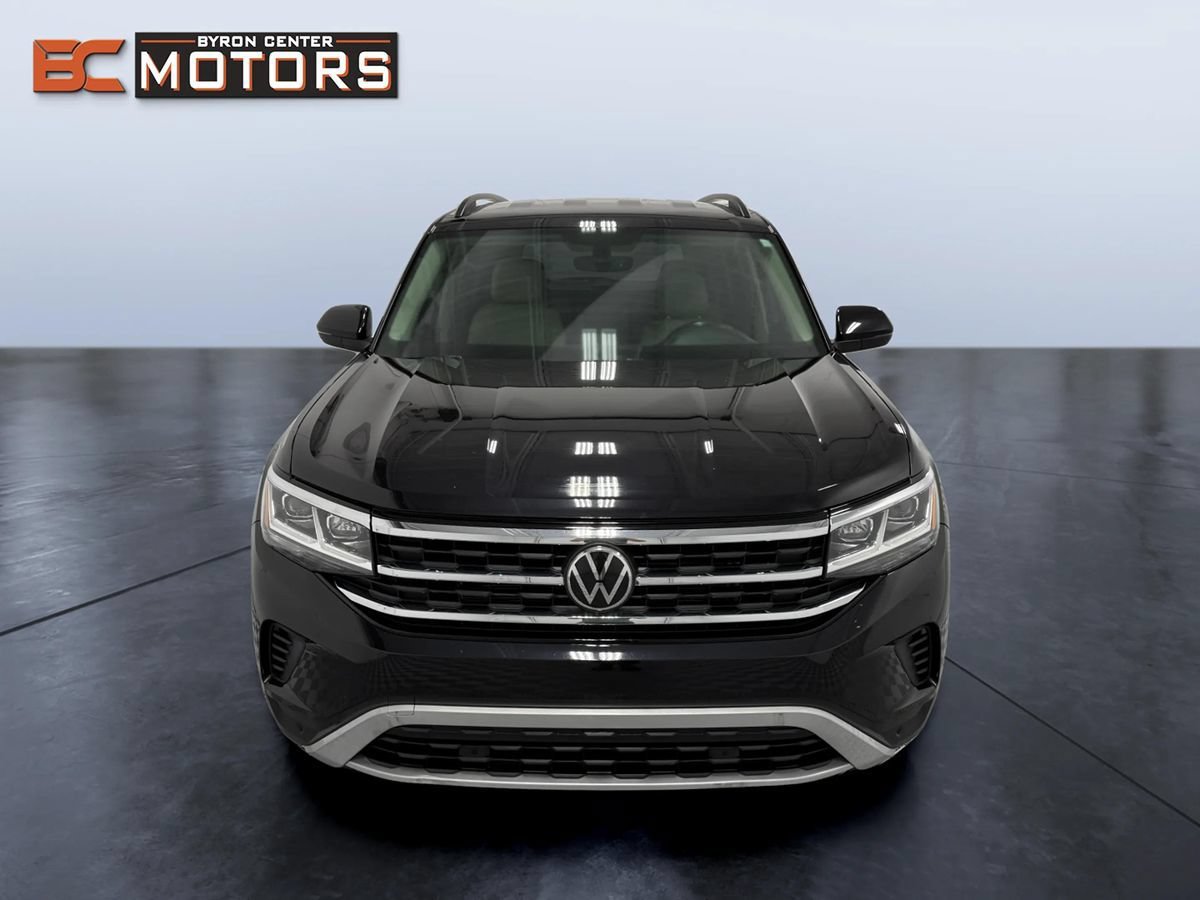Used 2021 Volkswagen Atlas SE w/ Towing Package AWD/4WD image 8