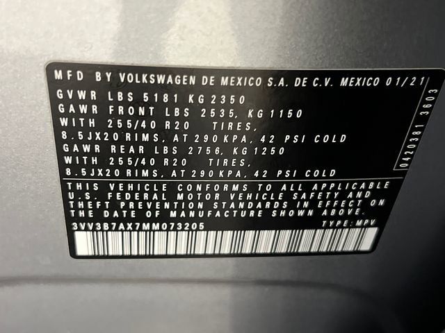 Used 2021 Volkswagen Tiguan SE R-Line image 29