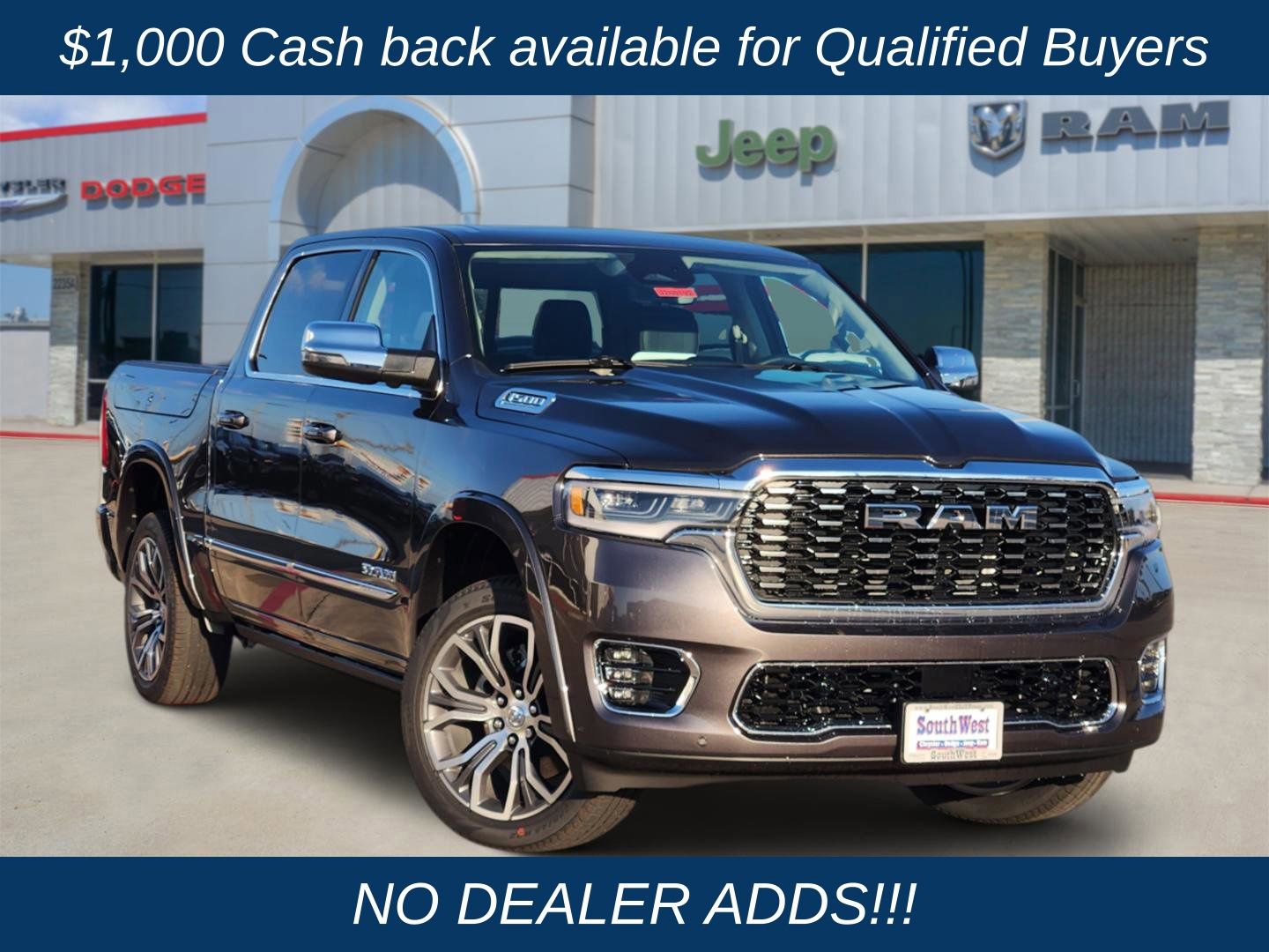 New 2026 RAM 1500 Tungsten w/ Trailer Tow Group image 1