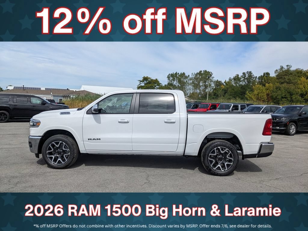 New 2026 RAM 1500 Laramie AWD/4WD image 12
