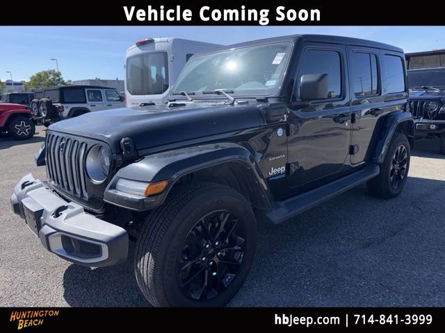 Used 2021 Jeep Wrangler Unlimited Sahara w/ Cold Weather Group image 1