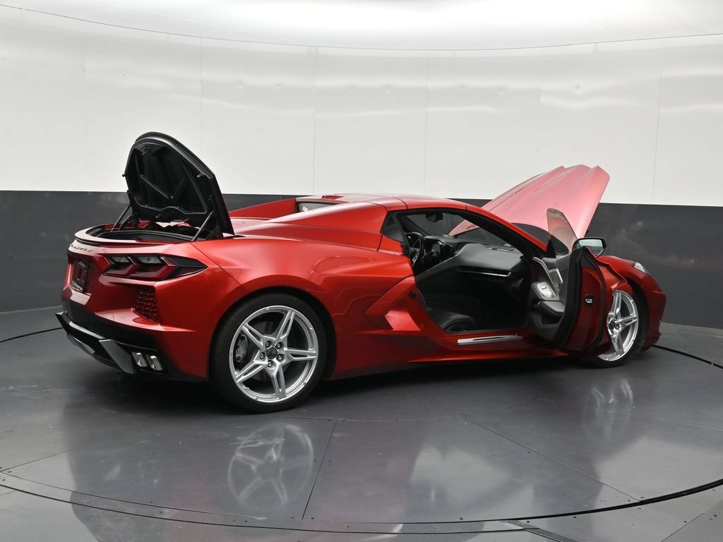 Used 2023 Chevrolet Corvette Stingray Preferred Conv w/ Chrome Exterior Badge Package RWD image 32