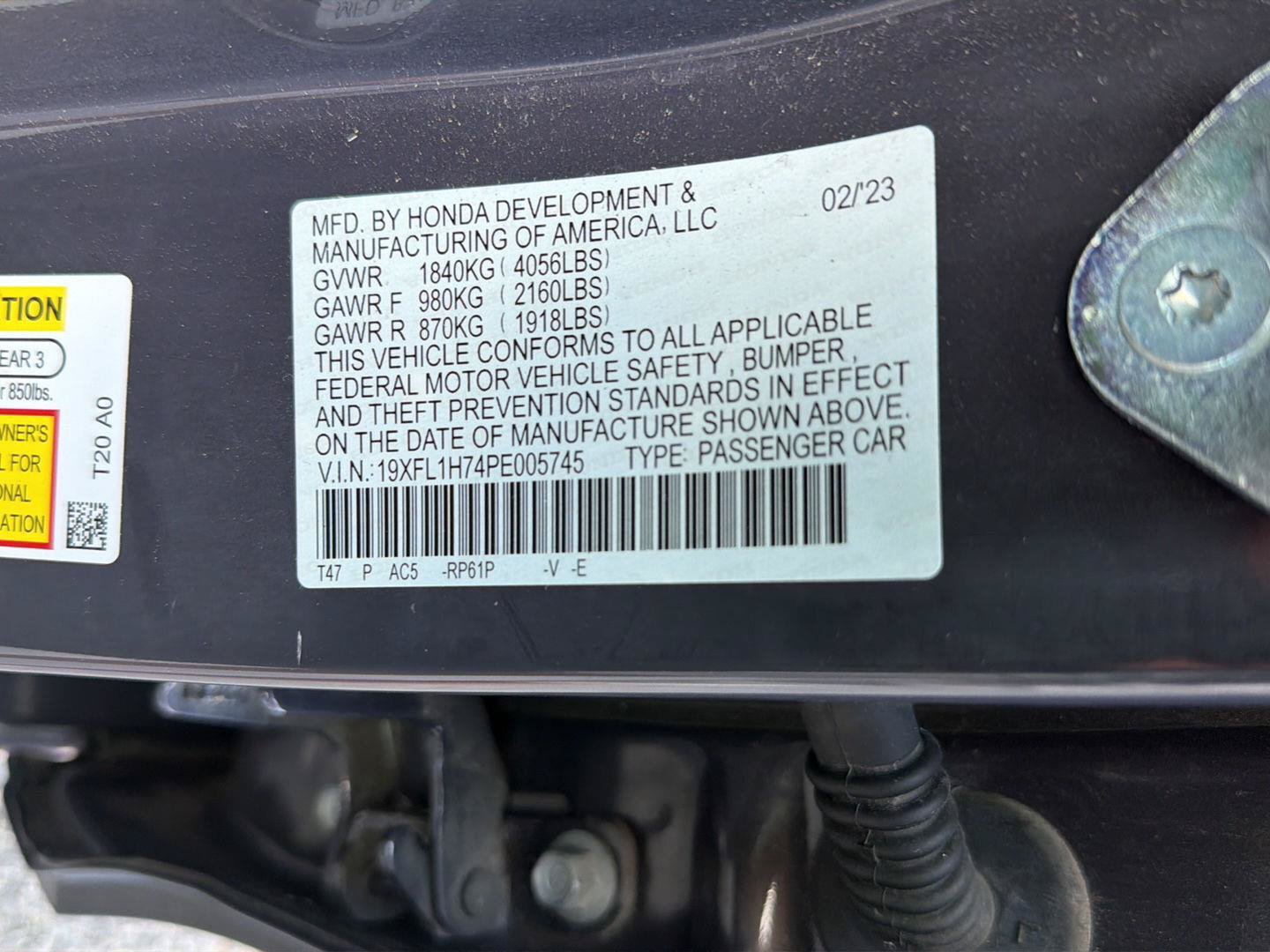 Used 2023 Honda Civic EX-L image 41
