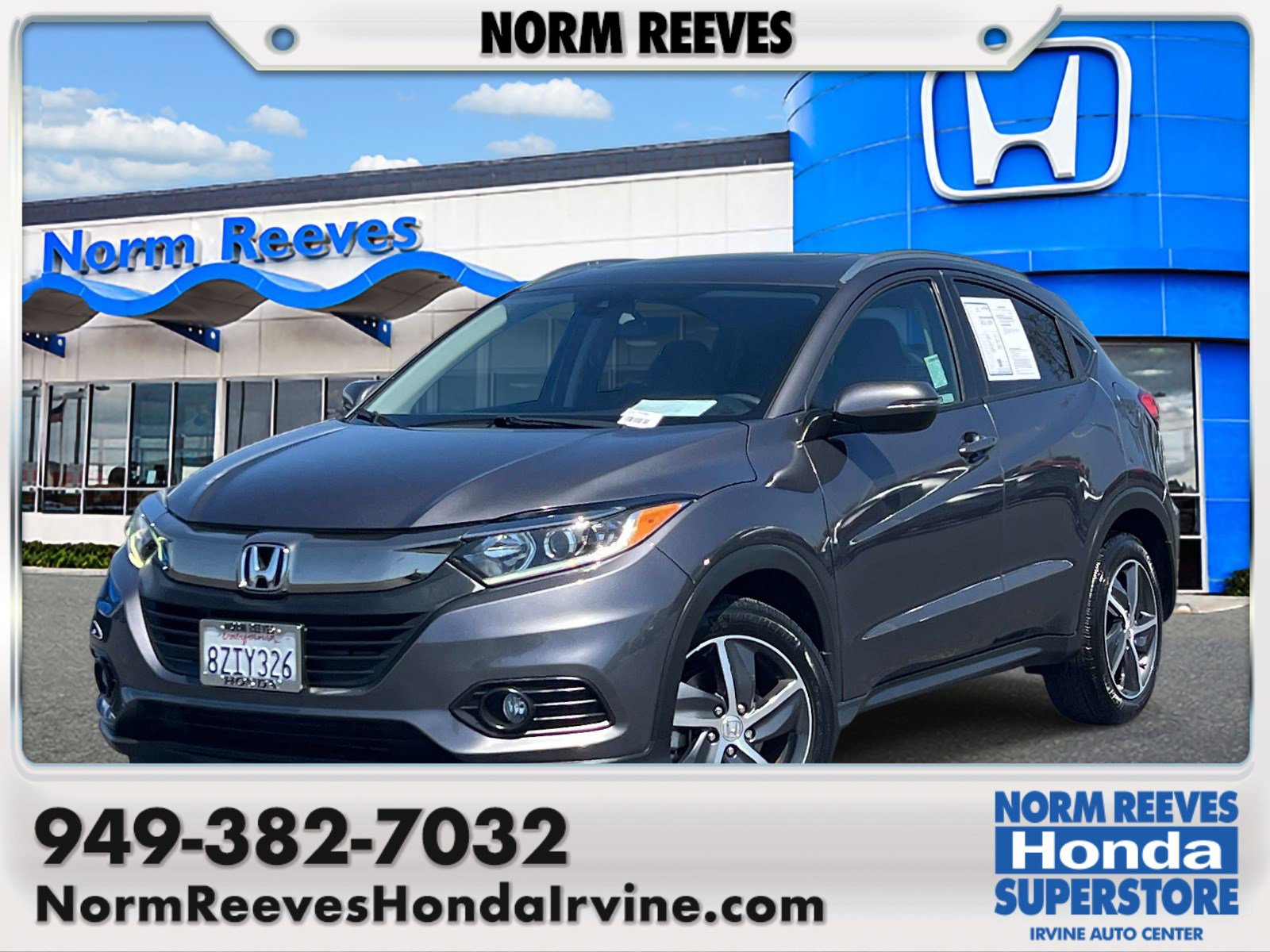 Certified 2022 Honda HR-V EX