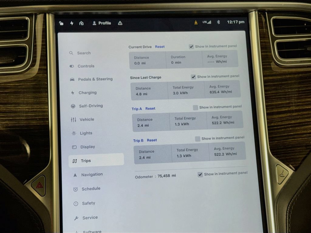 Used 2015 Tesla Model S 70D AWD/4WD image 31