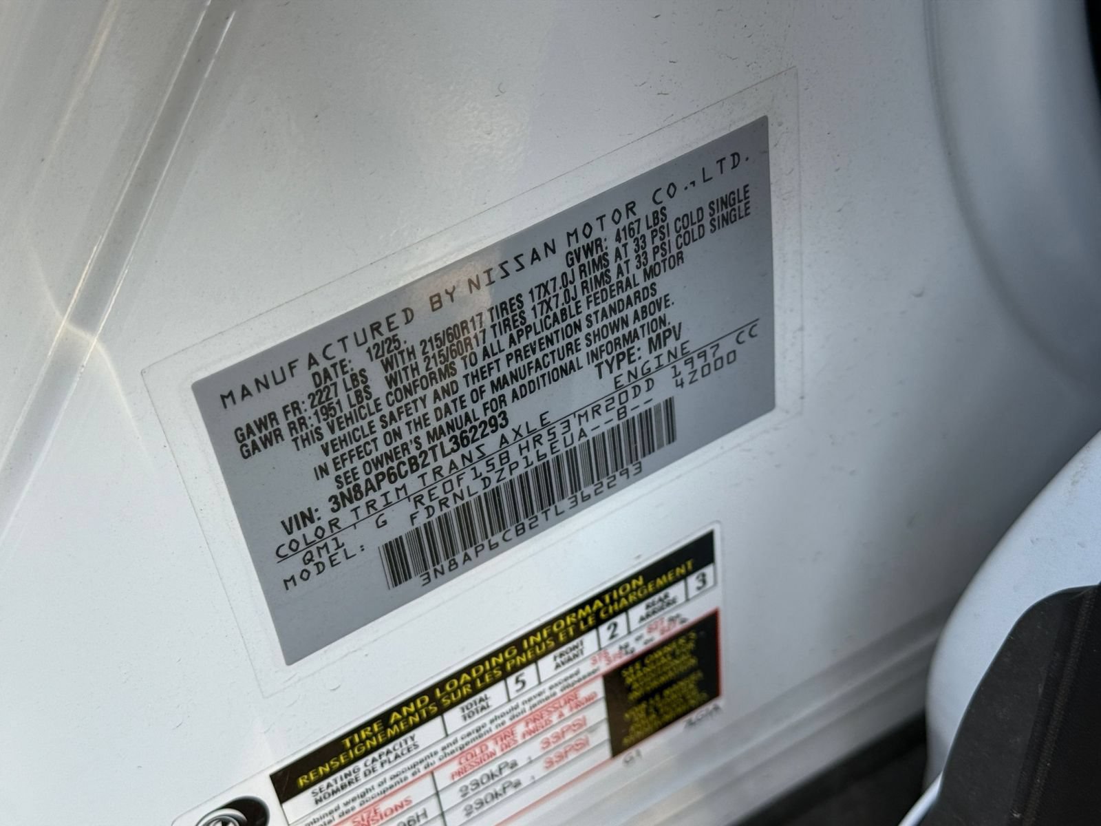 Used 2026 Nissan Kicks SV w/ Cold Weather Package AWD/4WD image 29