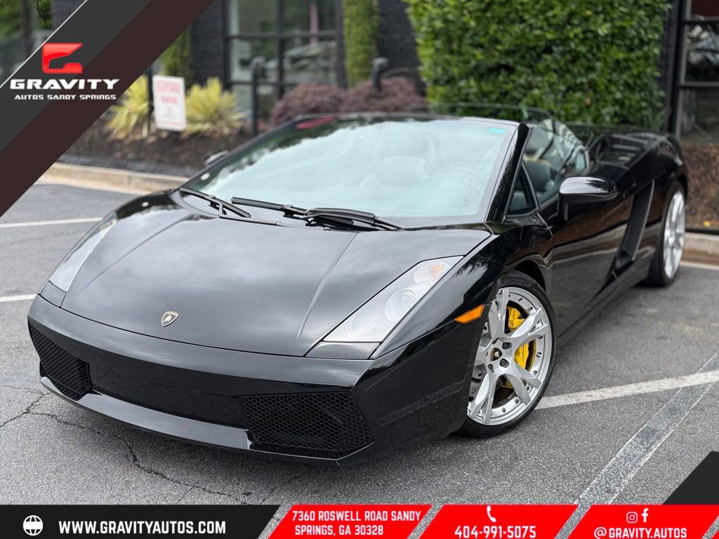 Used 2007 Lamborghini Gallardo Spyder