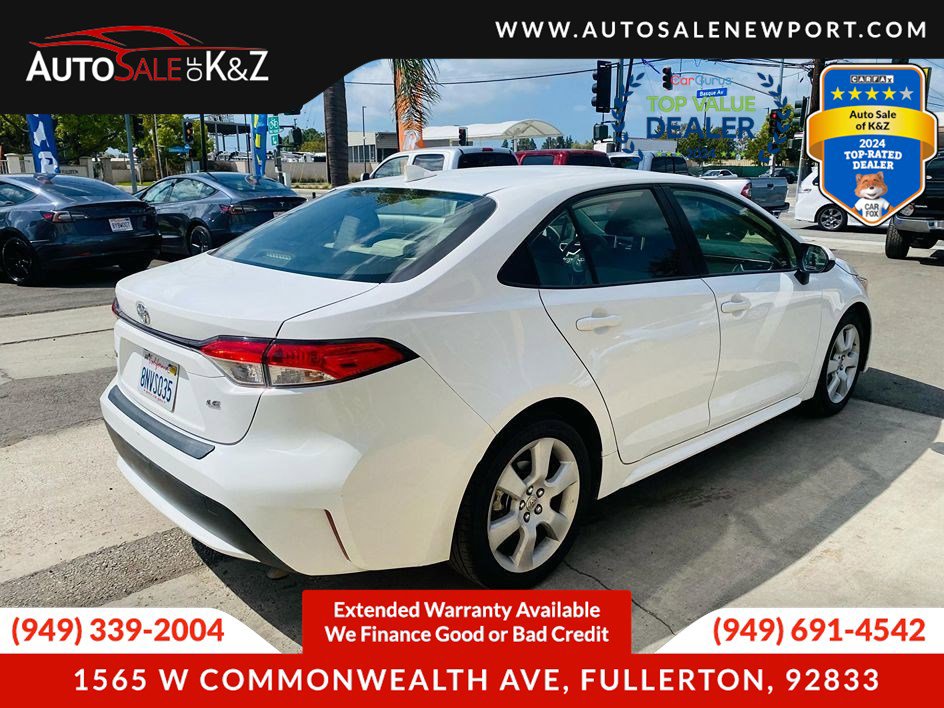 Used 2020 Toyota Corolla LE w/ Carpet Mat Package (TMS) FWD image 9
