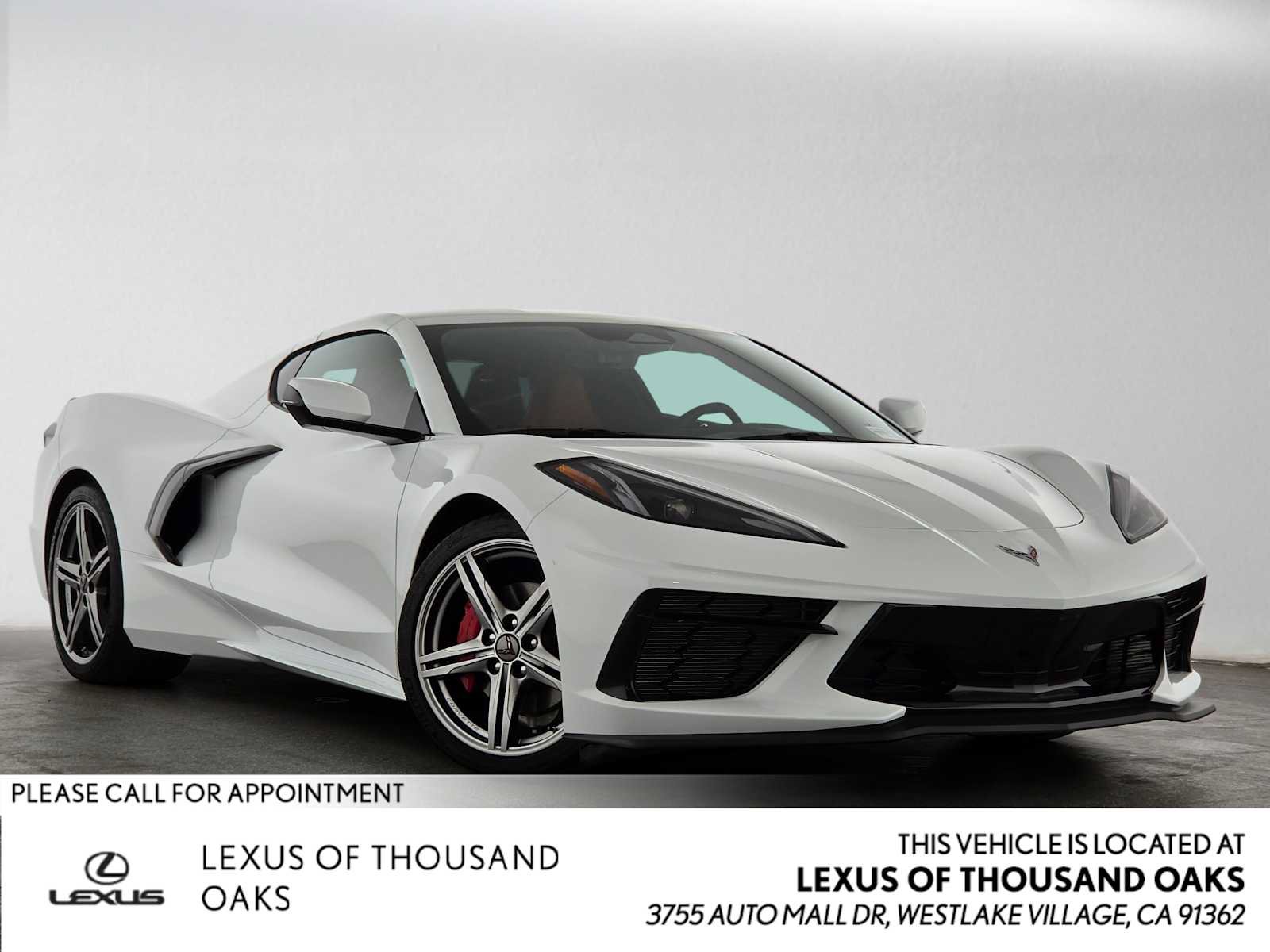 Used 2026 Chevrolet Corvette Stingray Coupe w/ Chrome Exterior Badge Package RWD image 1
