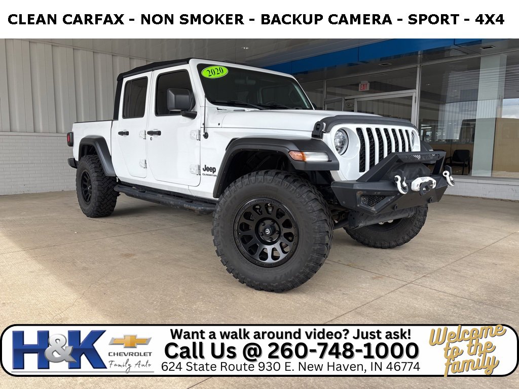 Used 2020 Jeep Gladiator Sport w/ Quick Order Package 24S