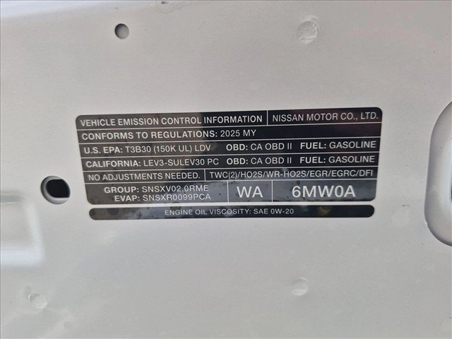 Used 2025 Nissan Sentra SV FWD image 24