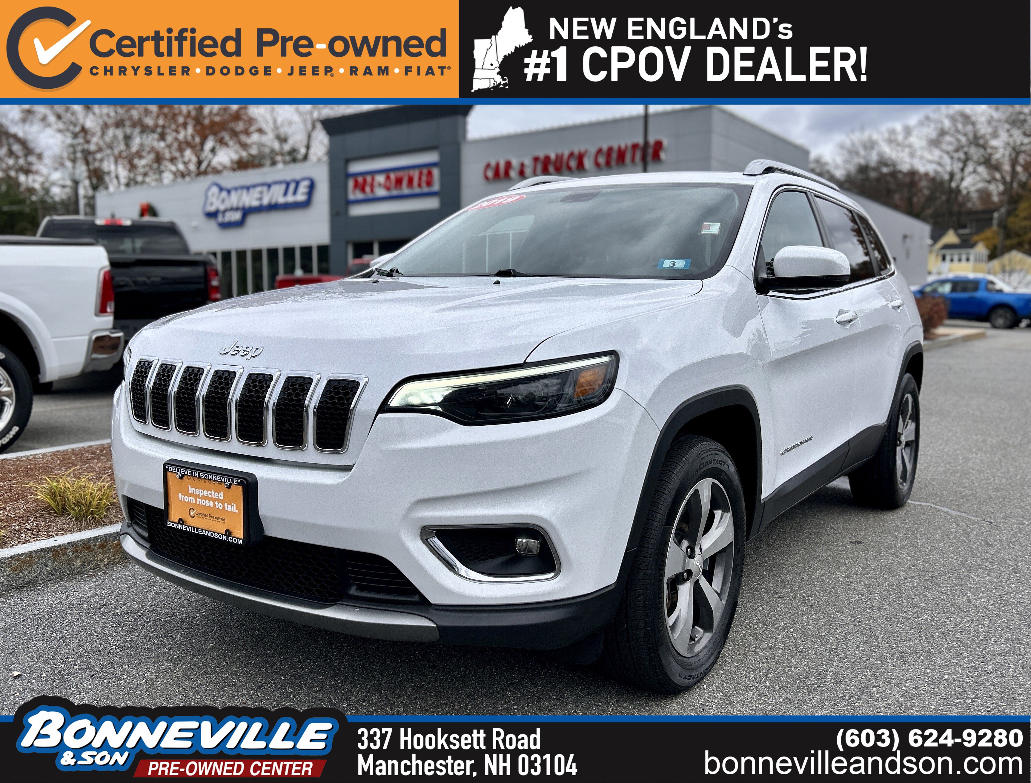 Used 2019 Jeep Cherokee Limited image 1