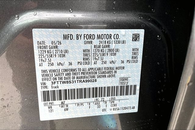New 2026 Ford Maverick Lariat w/ Black Appearance Package AWD/4WD image 13