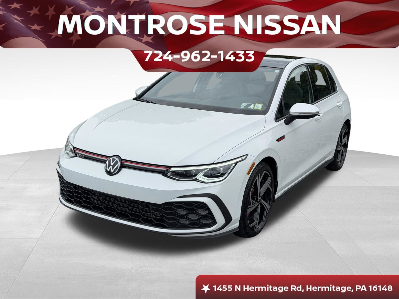 Used 2024 Volkswagen GTI SE w/ SE Leather Seats Package FWD 360° Tour