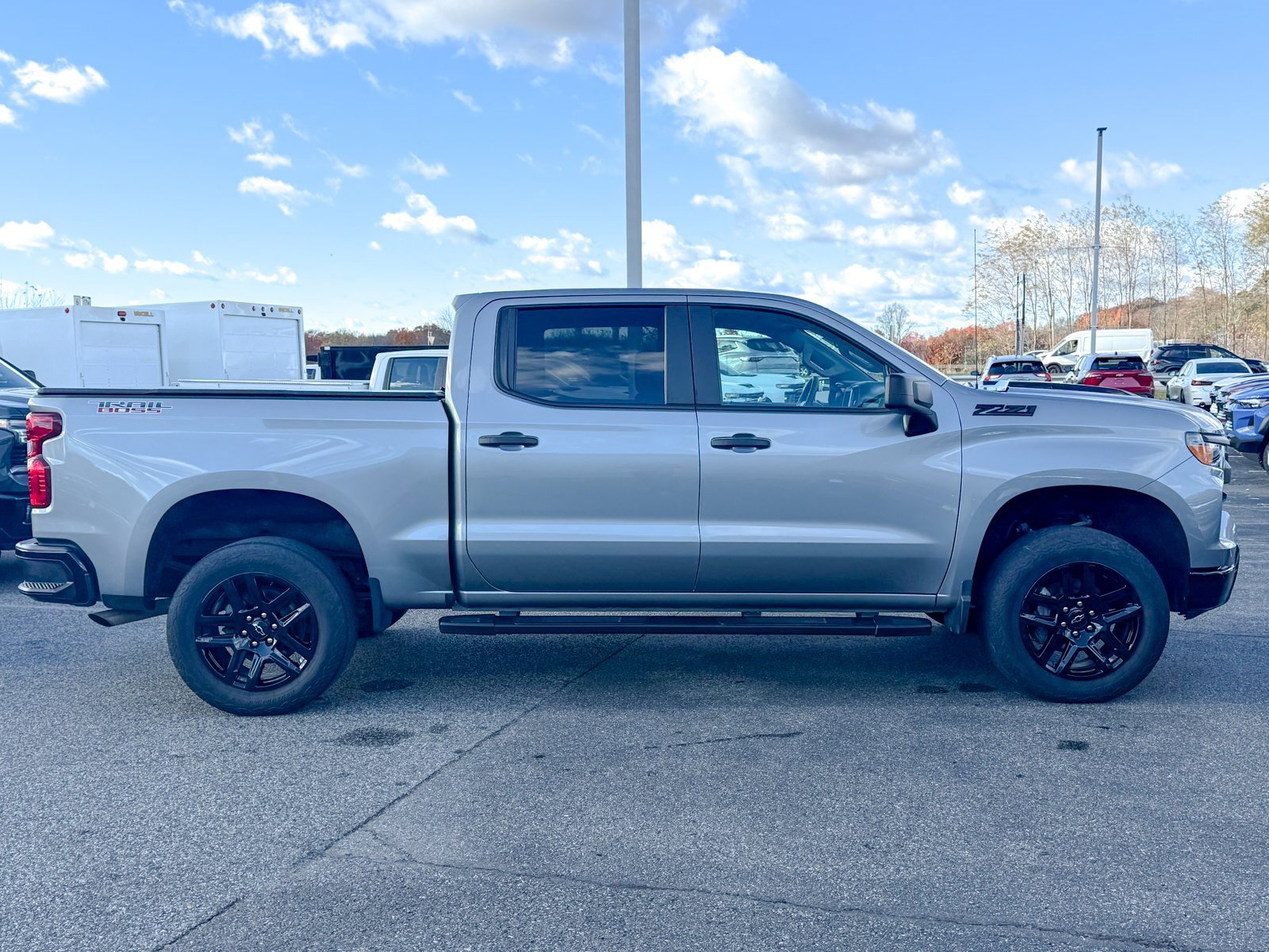 Certified 2024 Chevrolet Silverado 1500 Custom Trail Boss w/ LPO, Dark Essentials Package image 8