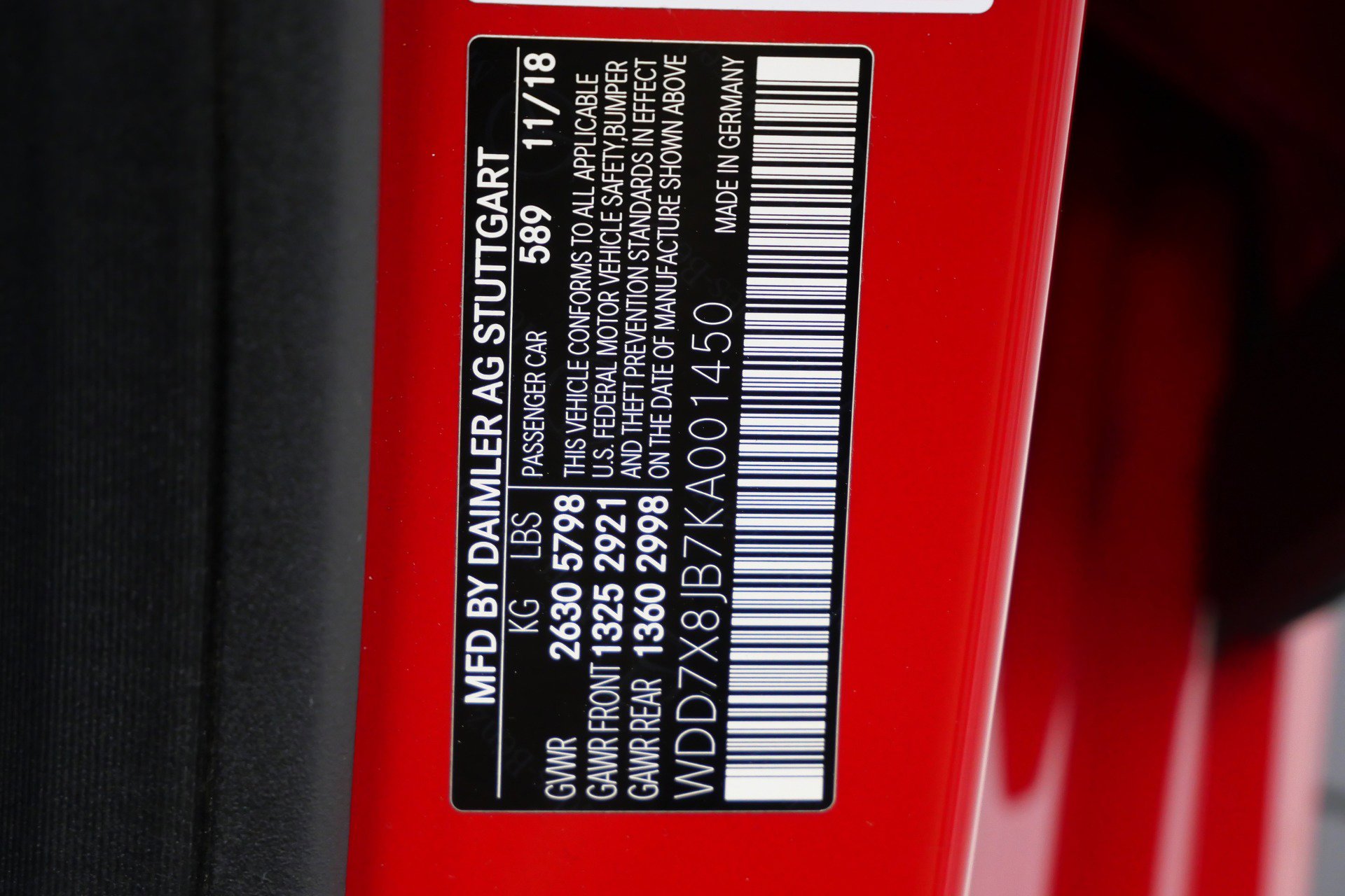 Used 2019 Mercedes-Benz AMG GT 63 image 20