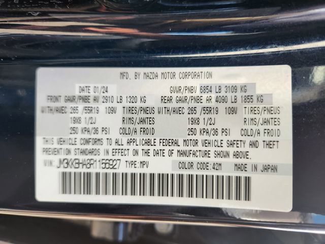 Certified 2024 MAZDA CX-90 Plug-In Hybrid w/ Preferred image 28