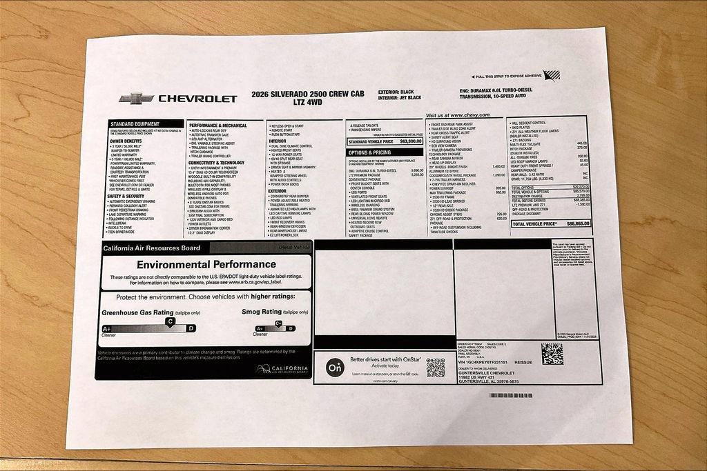 New 2026 Chevrolet Silverado 2500 LTZ w/ LTZ Premium Package image 14