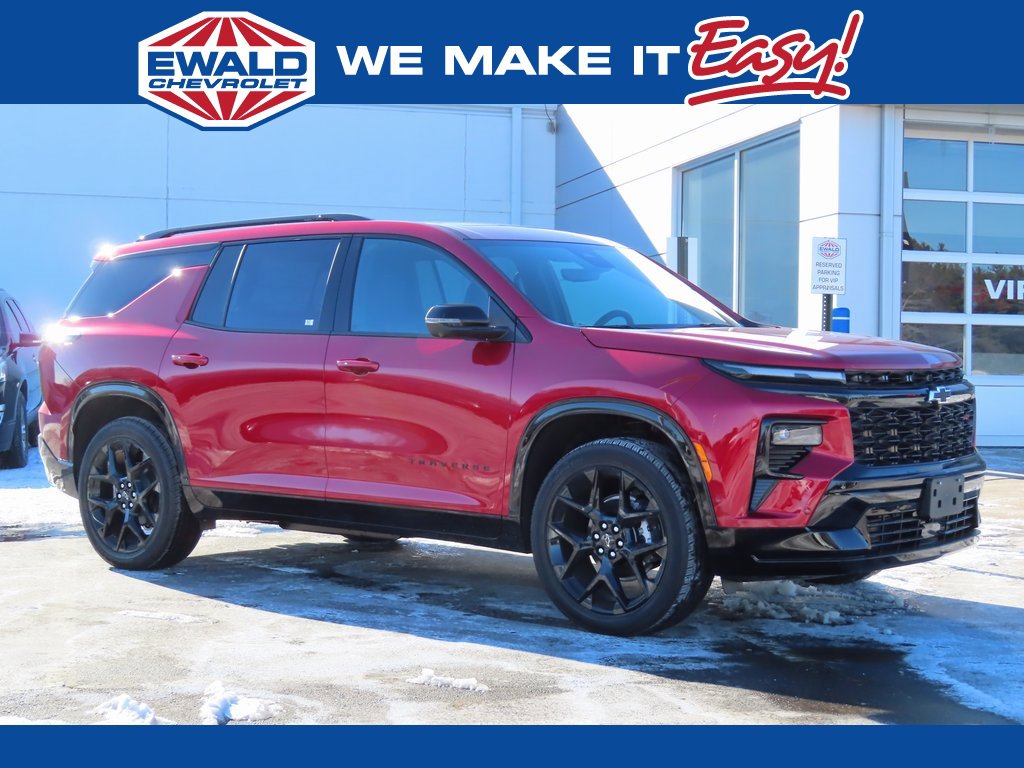New 2026 Chevrolet Traverse RS w/ LPO, Floor Liner Package