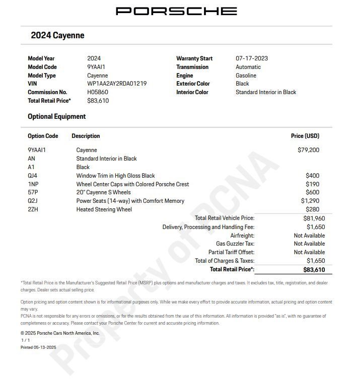 Certified 2024 Porsche Cayenne image 6