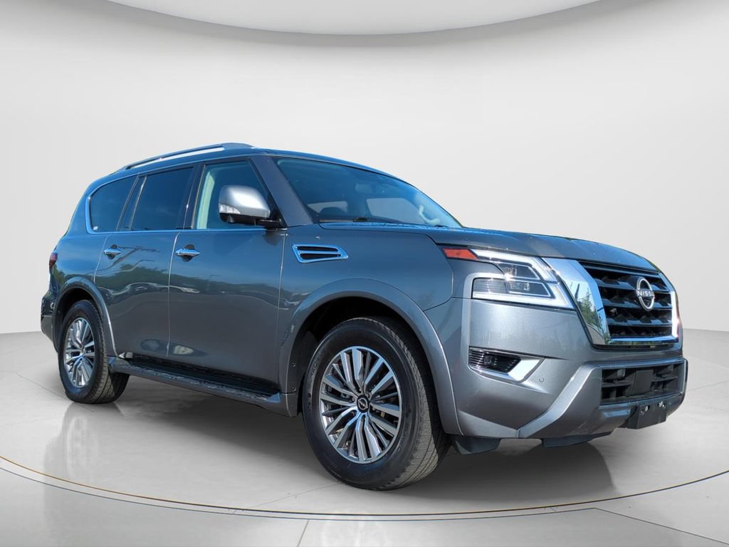 Used 2024 Nissan Armada SL w/ Captain's Chairs Package AWD/4WD image 3