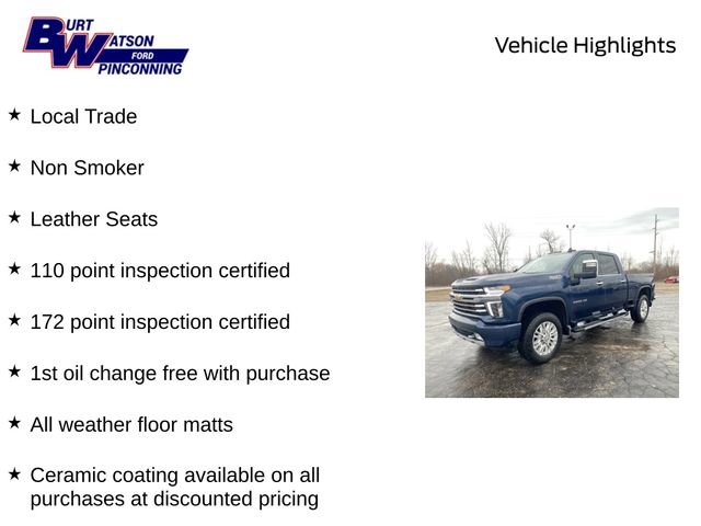 Used 2021 Chevrolet Silverado 2500 High Country w/ Z71 Off-Road Package image 10