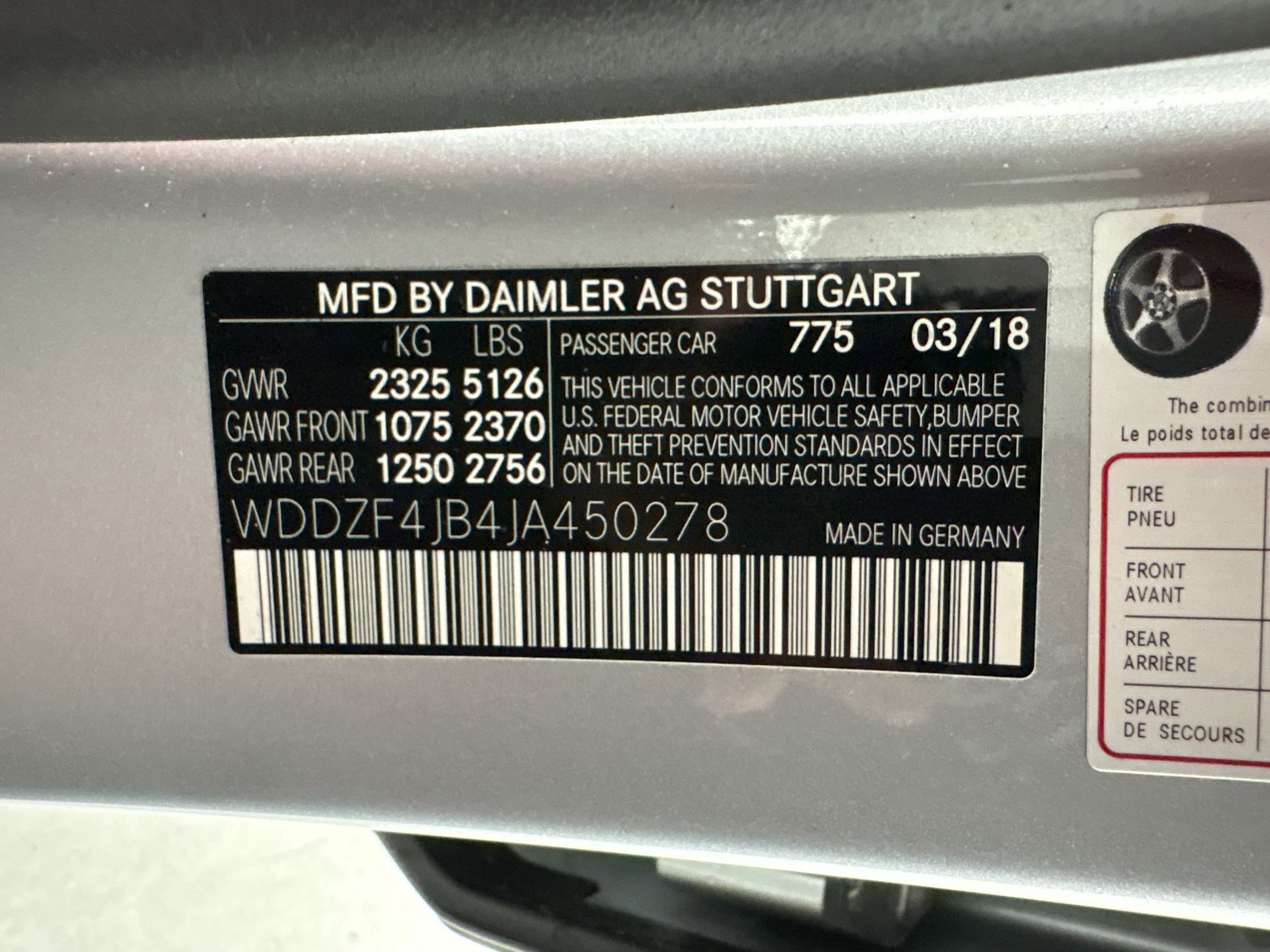 Certified 2018 Mercedes-Benz E 300 image 19