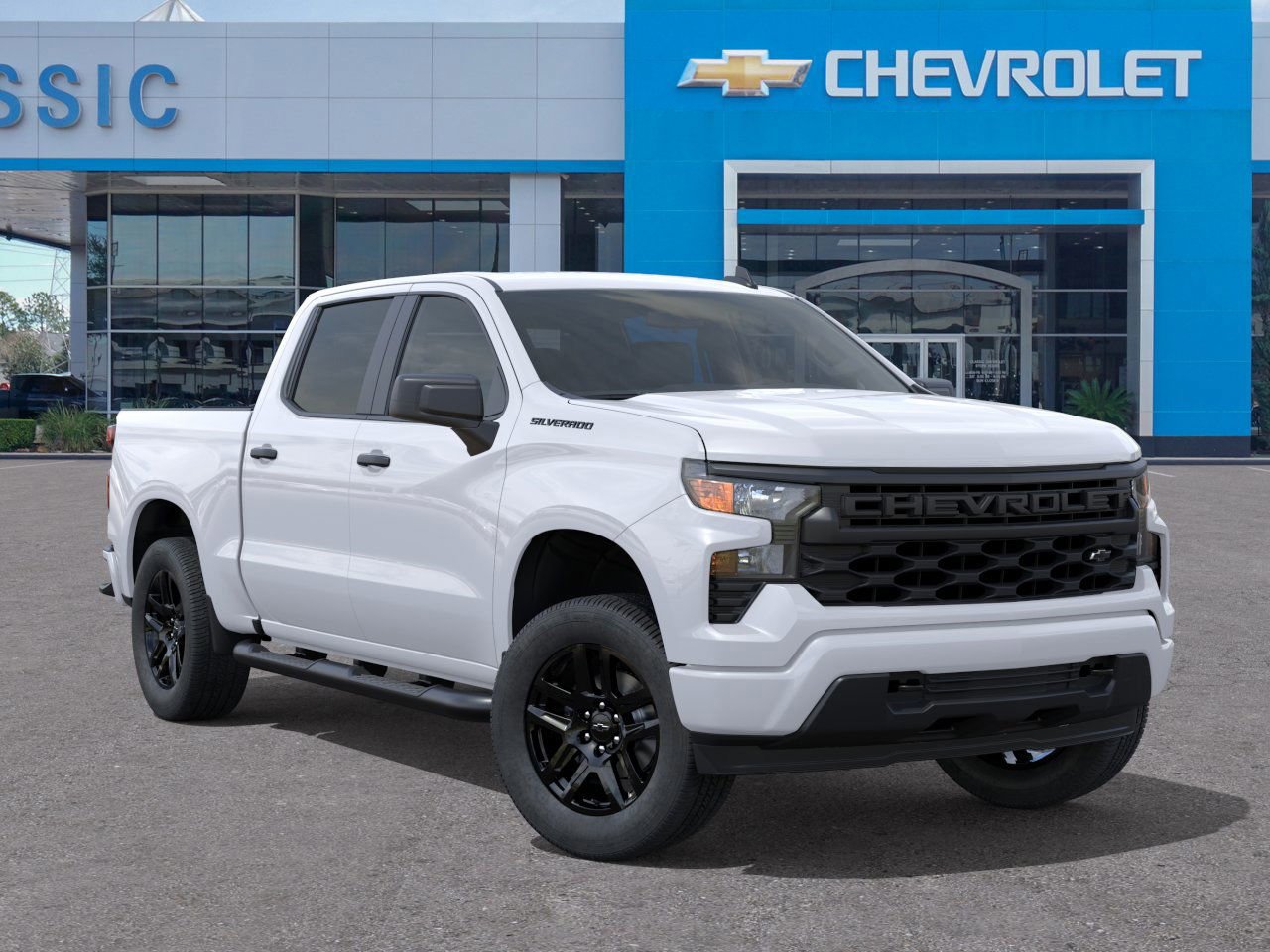 New 2024 Chevrolet Silverado 1500 Custom w/ LPO, Dark Essentials Package RWD image 7