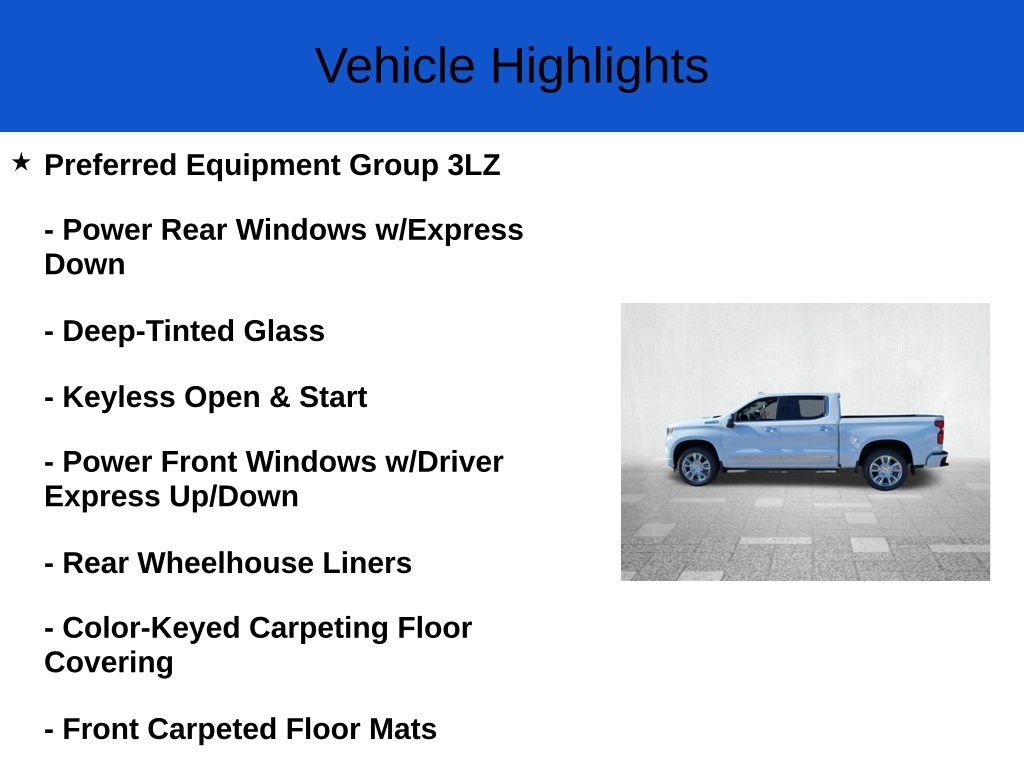 New 2026 Chevrolet Silverado 1500 High Country image 3
