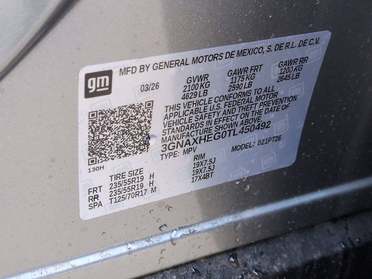 New 2026 Chevrolet Equinox LT w/ Safety and Technology Package FWD image 28
