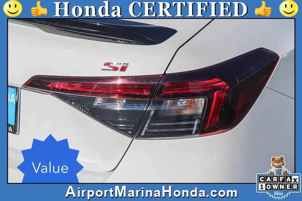 Certified 2025 Honda Civic Si image 9