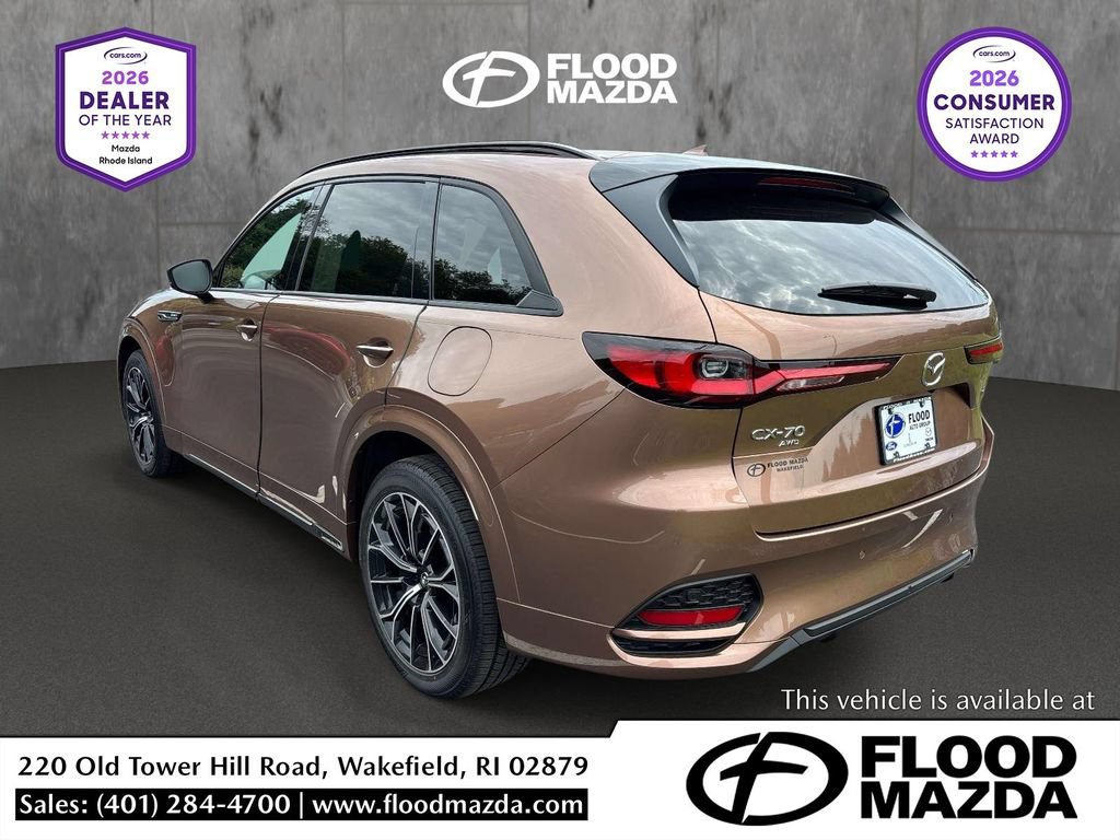 Certified 2025 MAZDA CX-70 3.3 Turbo S w/ Premium Package AWD/4WD image 3