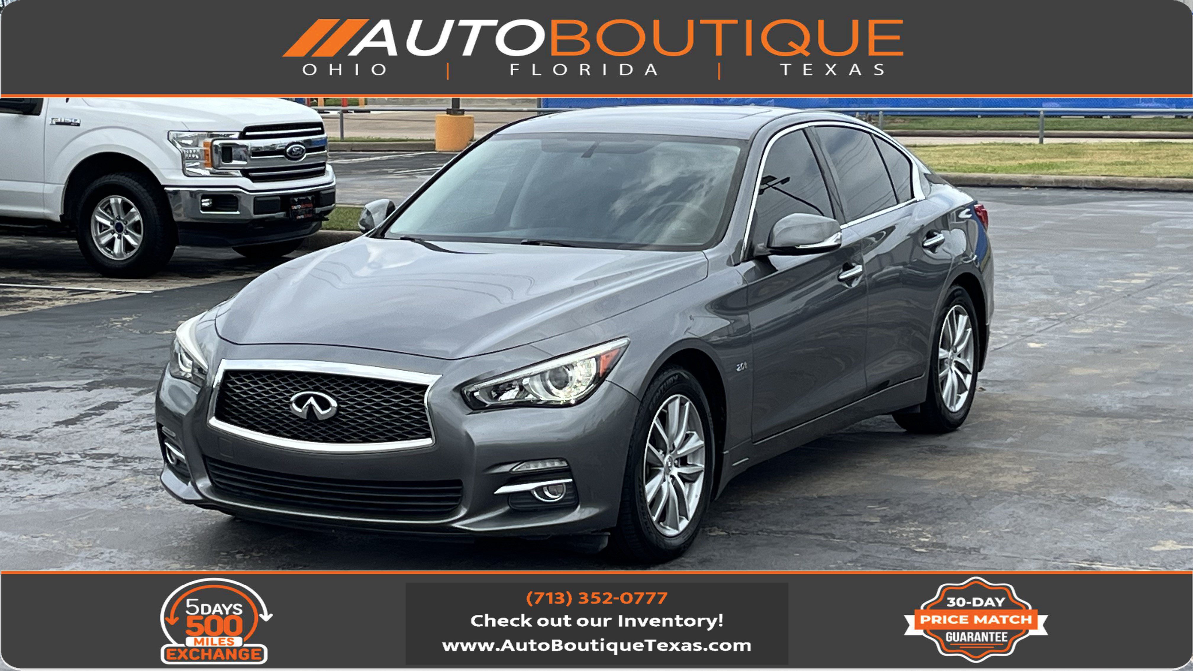 Used 2016 INFINITI Q50 Premium w/ 2.0T Premium Plus Package