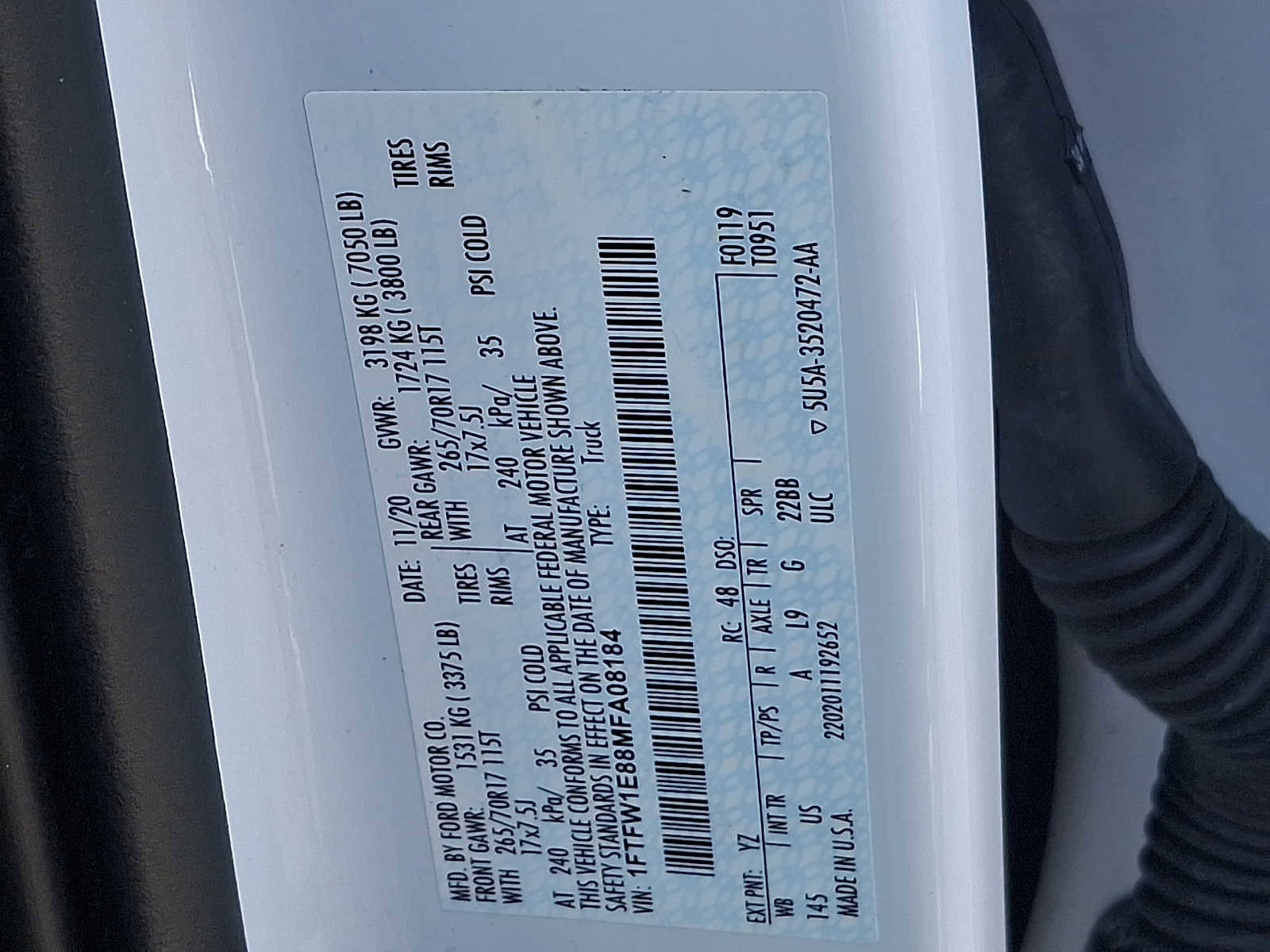 Certified 2021 Ford F150 XLT AWD/4WD image 26