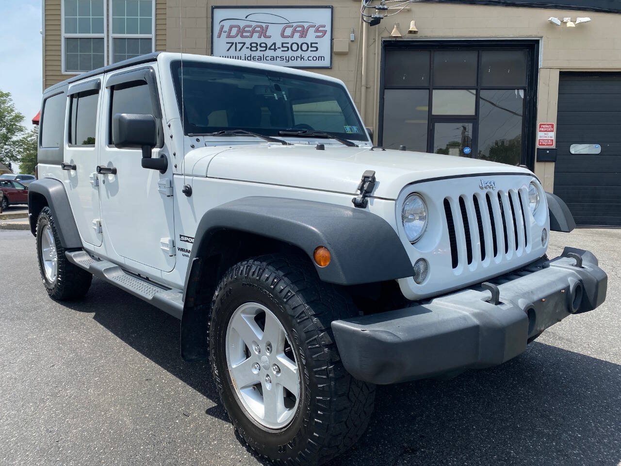 Used 2017 Jeep Wrangler Unlimited Sport w/ Quick Order Package 24S AWD/4WD image 1