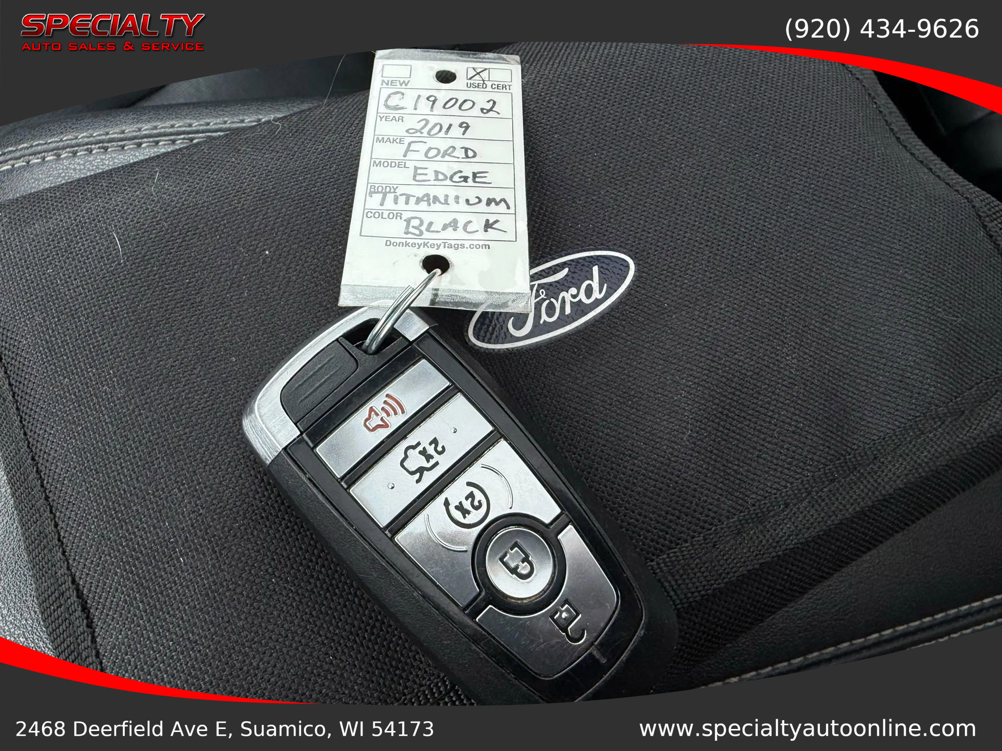 Used 2019 Ford Edge Titanium w/ Equipment Group 301A image 49