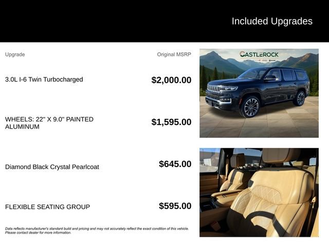 Used 2022 Jeep Grand Wagoneer Series III w/ Flexible Seating Group image 5