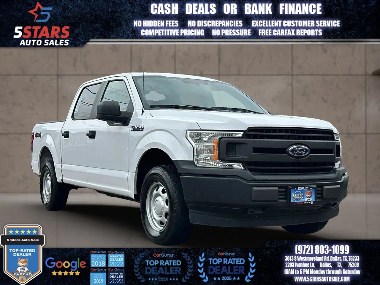 Used 2018 Ford F150 XL w/ XL Power Equipment Group AWD/4WD image 1