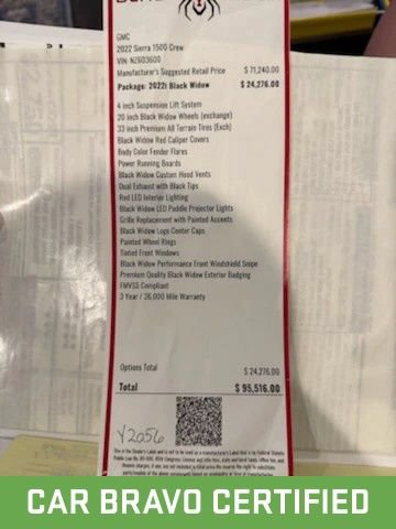 Certified 2022 GMC Sierra 1500 AT4 w/ AT4 Premium Package AWD/4WD image 52