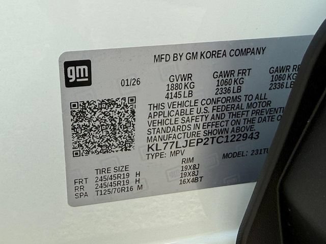New 2026 Chevrolet Trax RS w/ Sunroof Package FWD image 19
