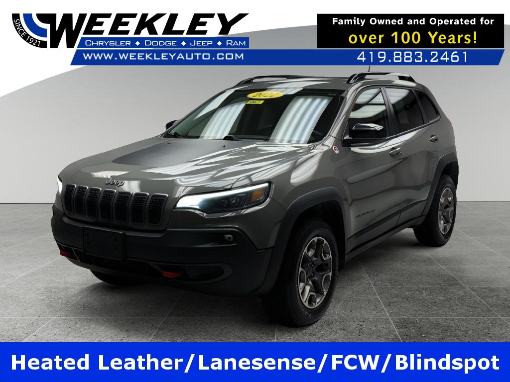 Used 2022 Jeep Cherokee Trailhawk AWD/4WD image 1